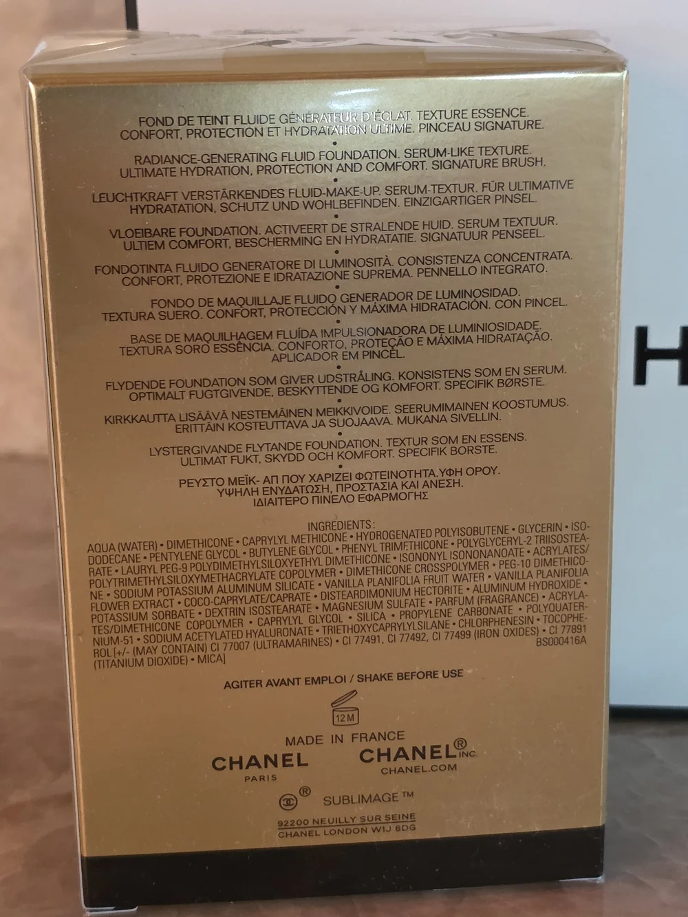 CHANEL Gold Radiance Foundation - Women Bath & Body